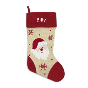 Christmas Stocking<br>Red Santa